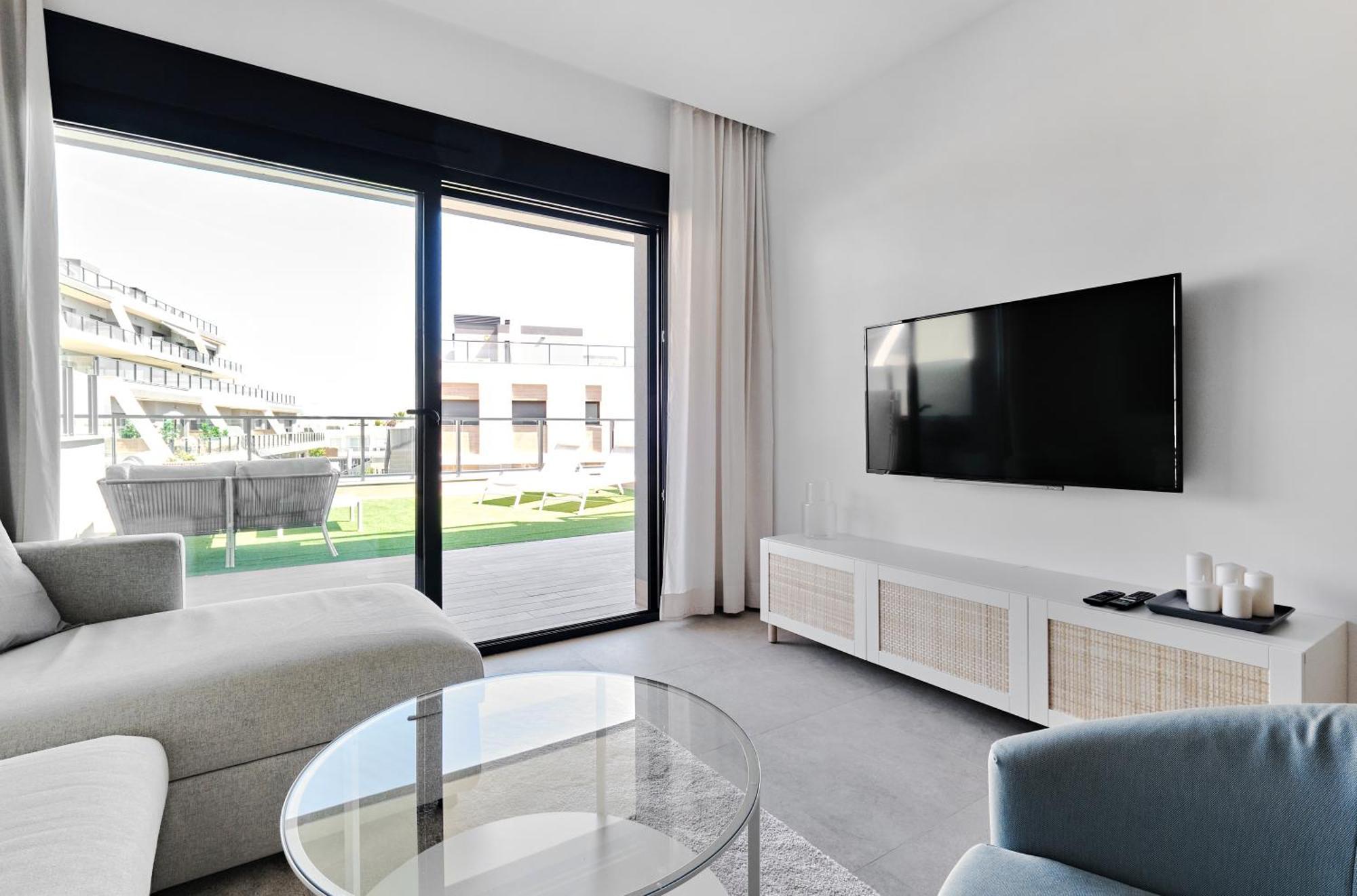 Playa Carabassi Sea View Apartment In Gran Alacant, Large Terrace Exterior foto